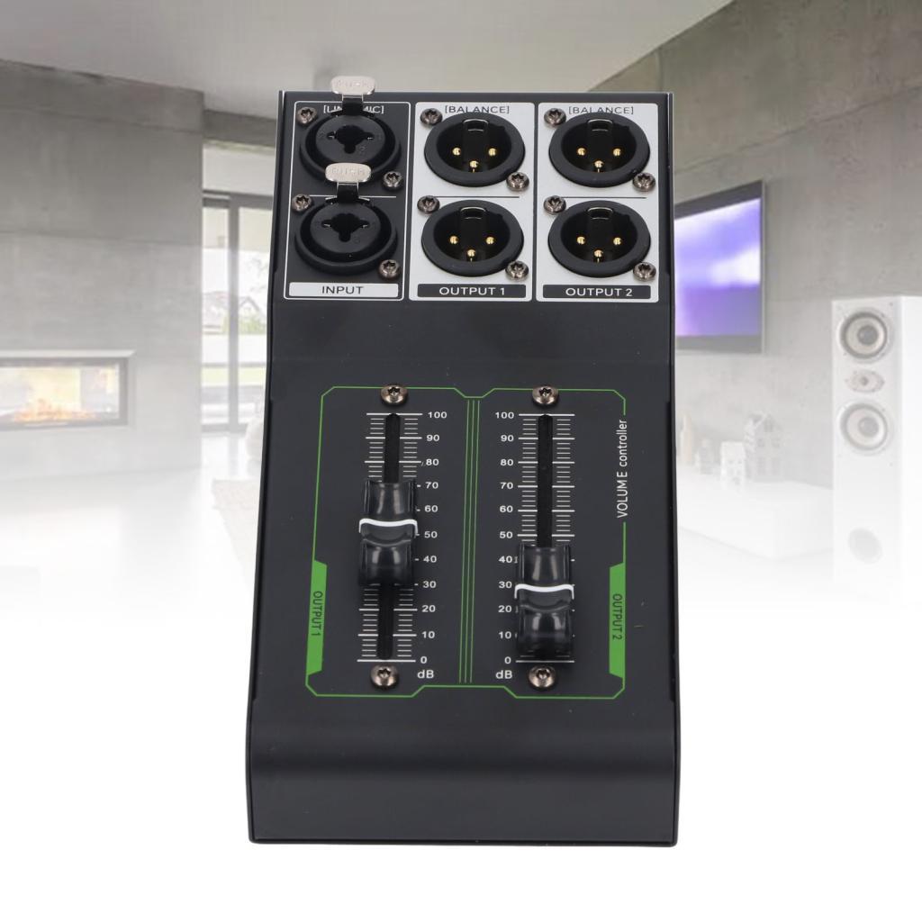 Passive Volume Controller ลูกบิดสเตอริโอสําหรับการ์ดเสียง DVD คอมพิวเตอร์ DAC Converter โทรศัพท์มือถ