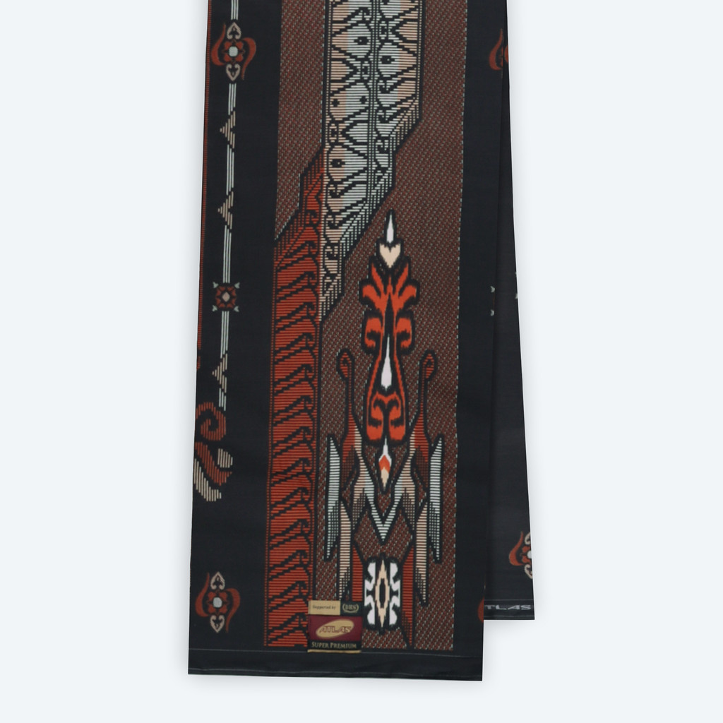 ATLAS Super Premium 925 A9 MJA SJ ผ้าซิ่นสีน้ําตาลดํา