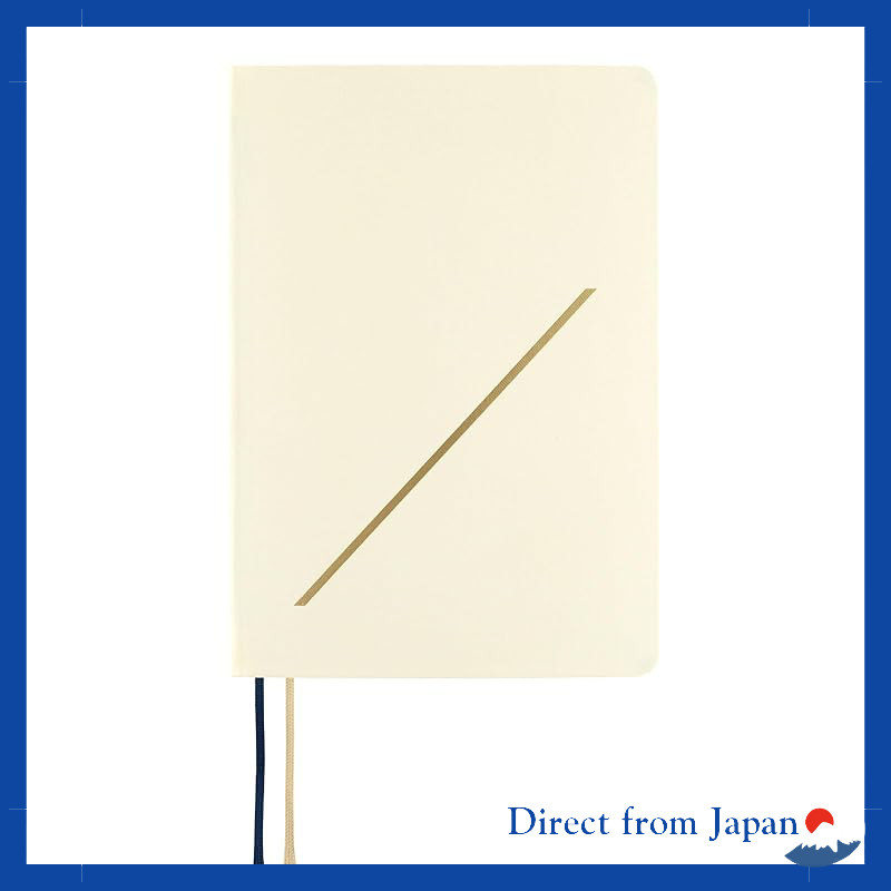 Hobonichi Techo 2025 English Version Slash (Ivory) [A6/1 Day 1 Page/January/Monday Start]