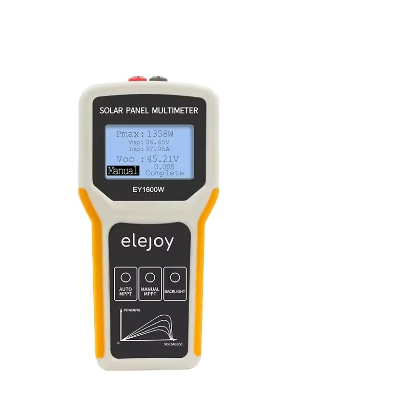EY1600W LCD MPPT แผงโซลาร์เซลล์มัลติมิเตอร์เครื่องทดสอบกระแสไฟอัจฉริยะเครื่องทดสอบแรงดันไฟฟ้าดิจิตอล