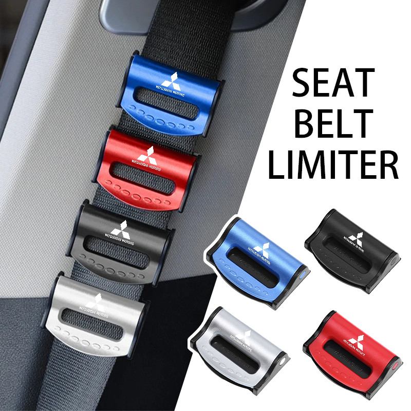 รถความปลอดภัยเข็มขัดนิรภัยหัวเข็มขัดคลิปเข็มขัดนิรภัย Stopper Adjuster คลิปผ่อนคลายไหล่คอรถสายคล้องค