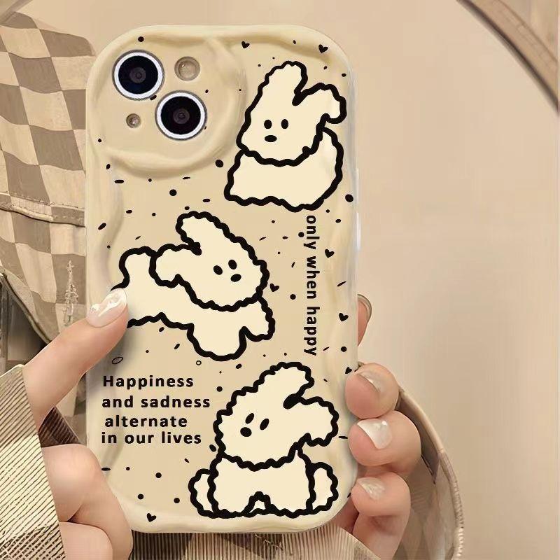 น่ารักวิ่งสุนัขกรณีOPPO Reno14f Reno12 Reno11F Reno15 Reno13F Reno7 Reno8 Reno6Z Reno5Z Reno7Z Reno8