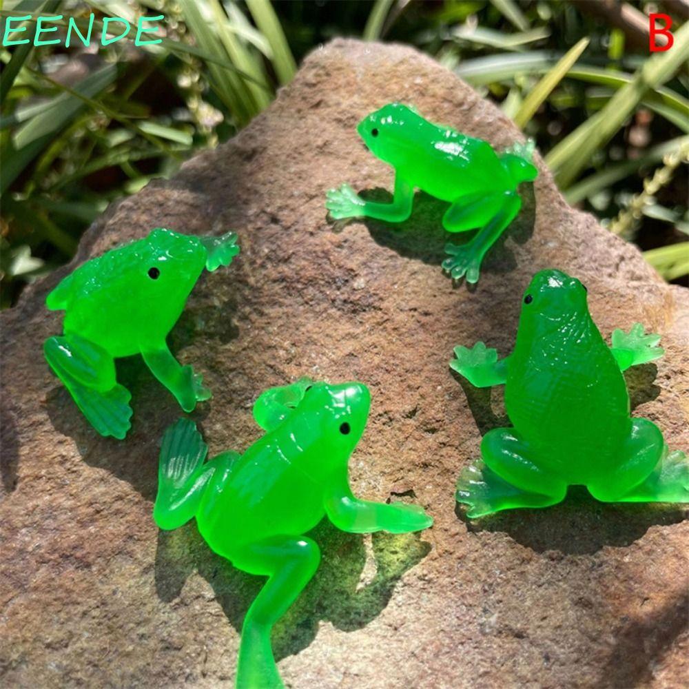EENDE Spoof จําลองกบรุ่น Mini 5 ชิ้นคางคก Tricky น่ากลัว Buoyant น้ําบีบกบ