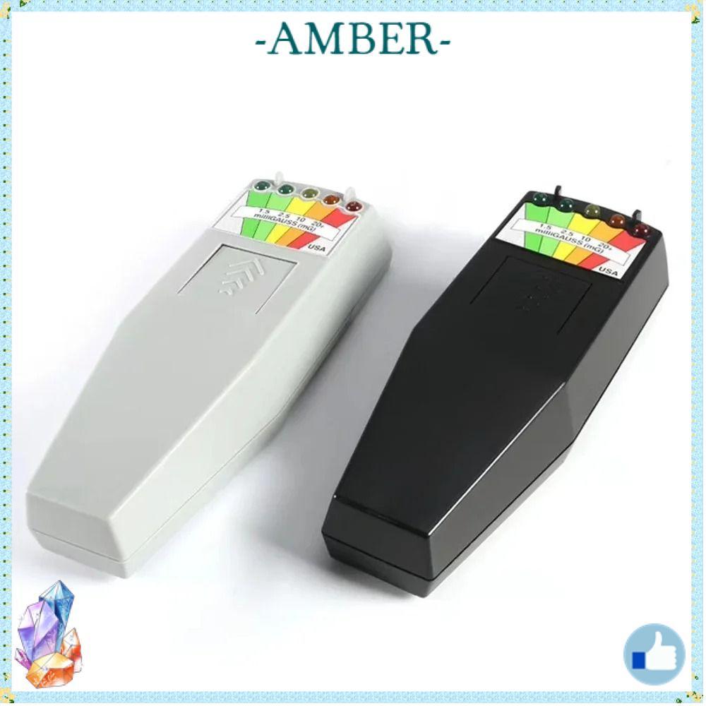 AMBER Magnetic Field Detector, Professional EMF Detection EMF Meter,แบบพกพาความไวสูงUniversal Parano