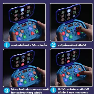 (พร้อมส่งจากทม)pop it 9-in-1 เกมส์ อุปกรณ์อิเล็กทรอนิกส์อิเล็กทรอนิกส์ การฝึกความจำ ของเล่นเกมกระดานแบบโต้ตอบ มัลติฟังก์