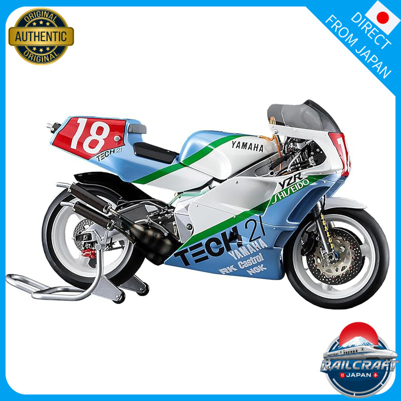 Hasegawa 1/12 Bike Series Yamaha YZR500 (0W98) TECH21 1988 Plastic Model 21762