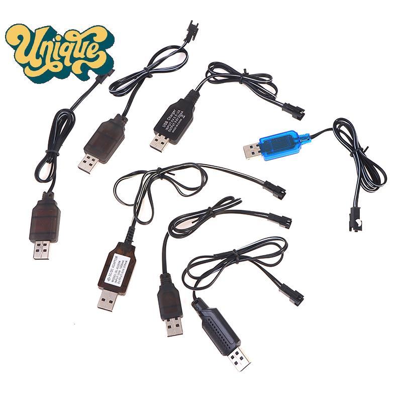 (Unique) 3.6-9.6V 250mA NiMh/NiCd Battery USB Charger Cable SM 2P Forward Plug