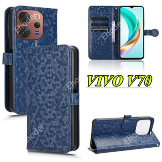ปลอกสําหรับ VIVO V70 Elite 5G 2026 เคสโทรศัพท์ปกหนังสําหรับ …