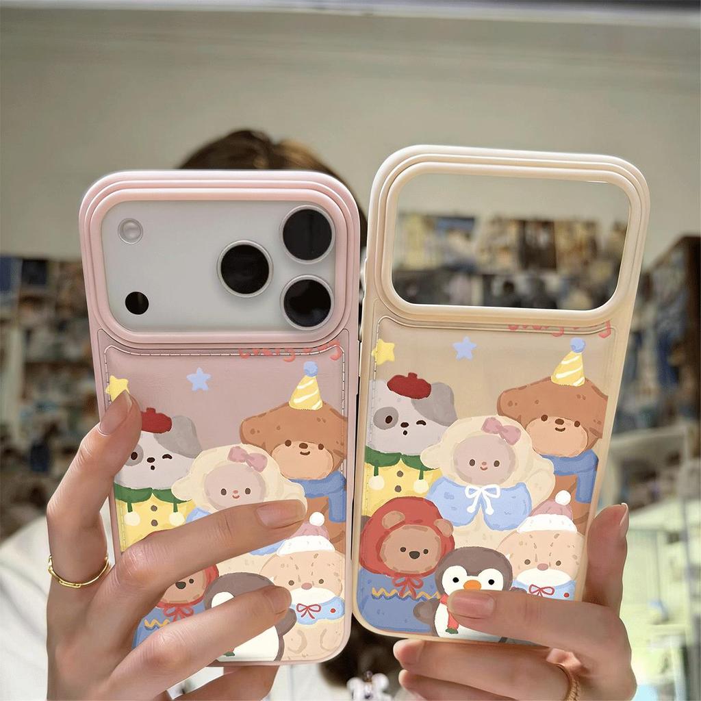 Convergence สําหรับ iPhone17 16pro case 11 promax 15Plus กระเป๋าเปล่า