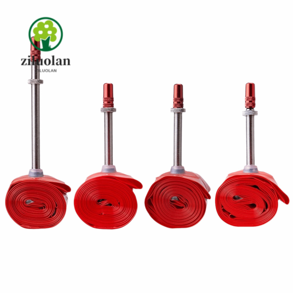 ยางในจักรยานถนน ZILUOLAN Ultralight ทนทาน ขนาด 700*23/28 FV 48/60 มม., 27.5*1.25/1.75, และ 29*1.9/2.