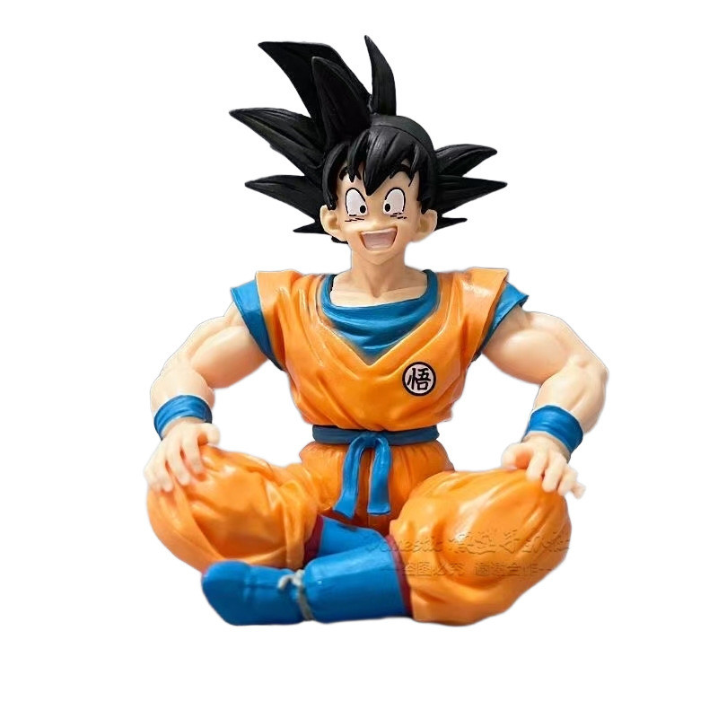 ท่านั่ง Little Goku เครื่องประดับ Sun Wukong อะนิเมะ Action Figure