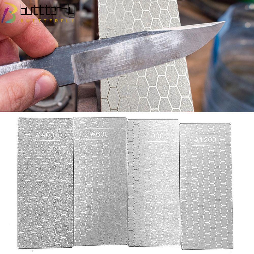 BUTTTERFLY กระดาษทรายเพชรทนทานสี่เหลี่ยมผืนผ้าลื่น 400/600/1000/1200Grit