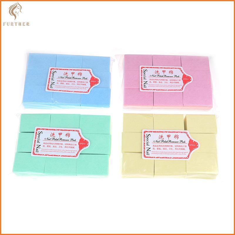 [FT] 600 ชิ้น น้ํายาล้างเล็บผ้าเช็ดทําความสะอาดเล็บเจลผ้าเช็ดปากผ้าฝ้ายแบบแข็งไม่เป็นขุย [TH]