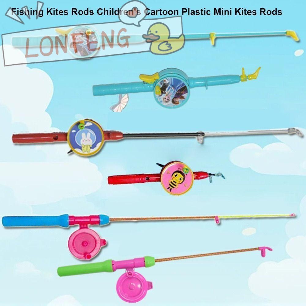 LONFENG ค้างคาวการ์ตูน Kite ทริปครอบครัวสวนกีฬากลางแจ้ง Flying Animal Kites