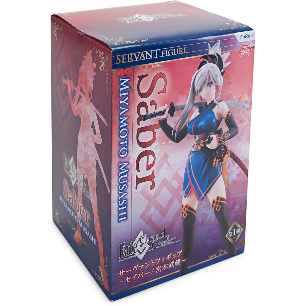 ฟิกเกอร์ FGO Musashi Miyamoto Saber รุ่นพิเศษเฉพาะญี่ปุ่นDirect from Japan