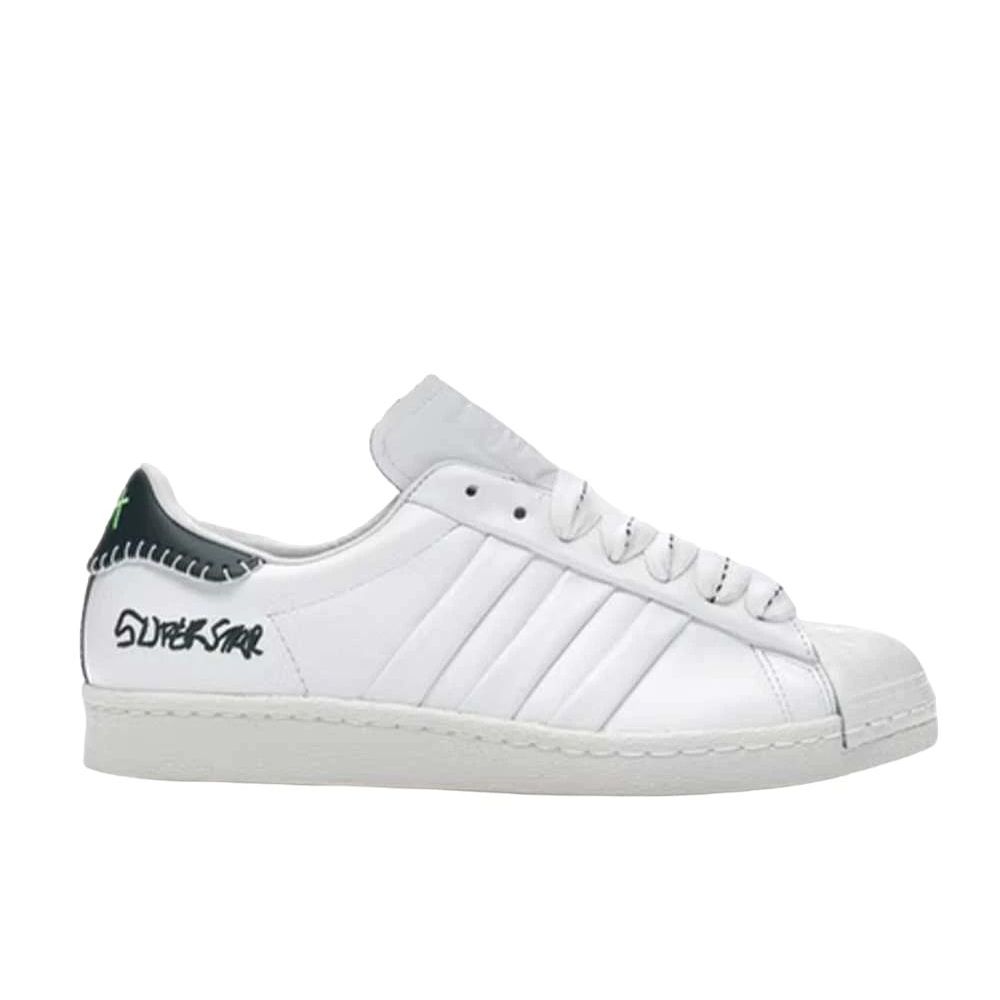 adidas Superstar Jonah Hill Cloud WhiteGreen NightOff White Unused