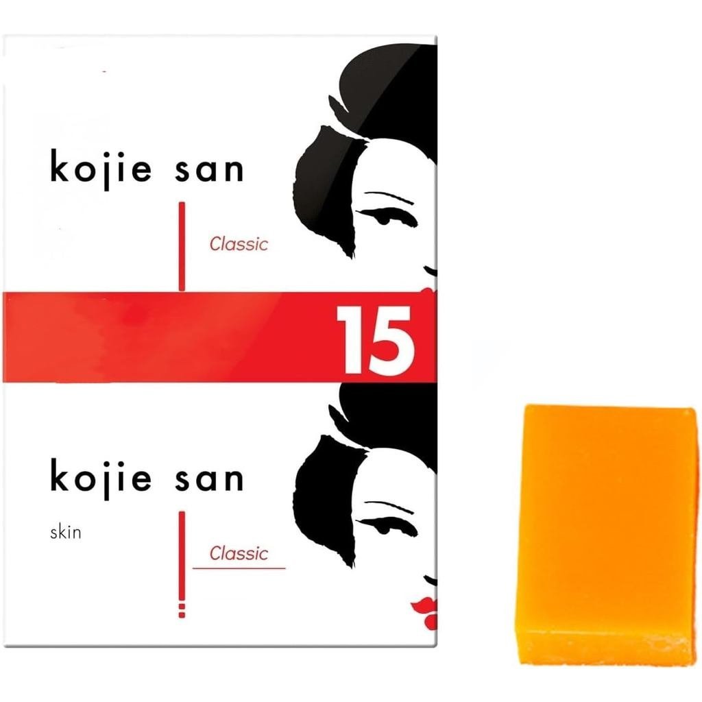Kojic Acid Soap for Face, Kojic Acid Soap Bars with Vitamin C, Collagen, Turmeric Original Japanese 