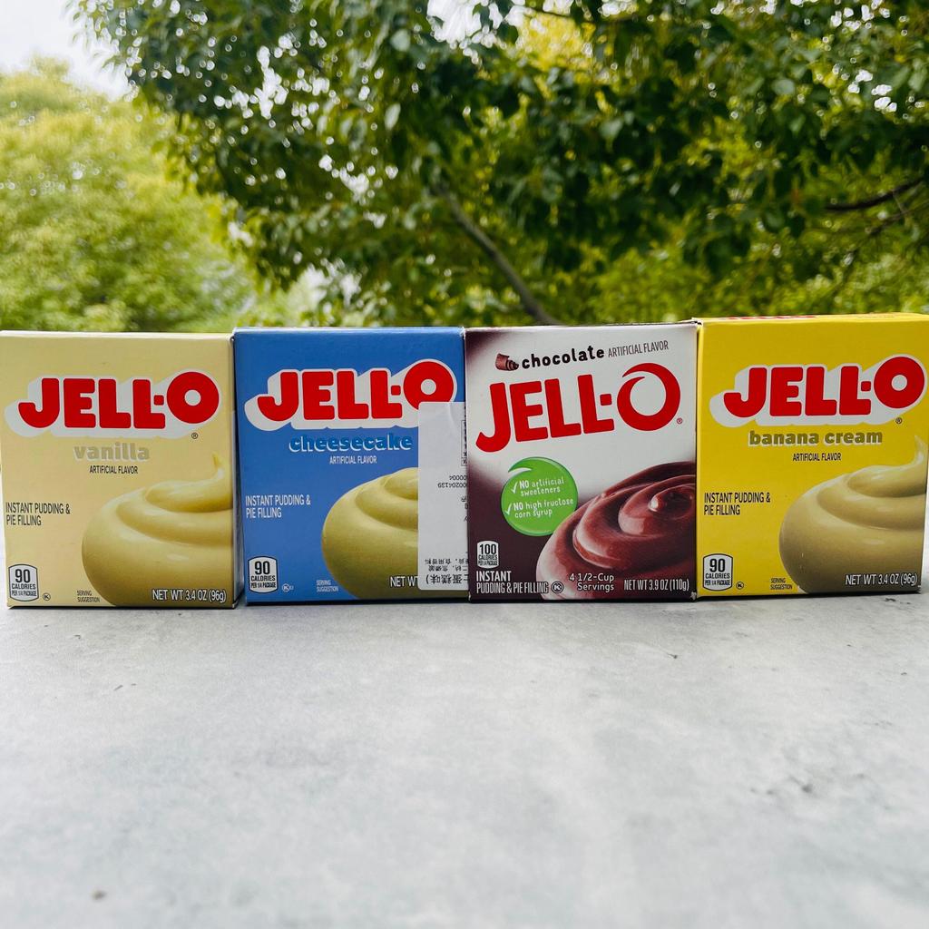 Jello Vanilla Pudd Powder American Jello Vanilla Flavour Banana Flavour Pudding Powder20260302