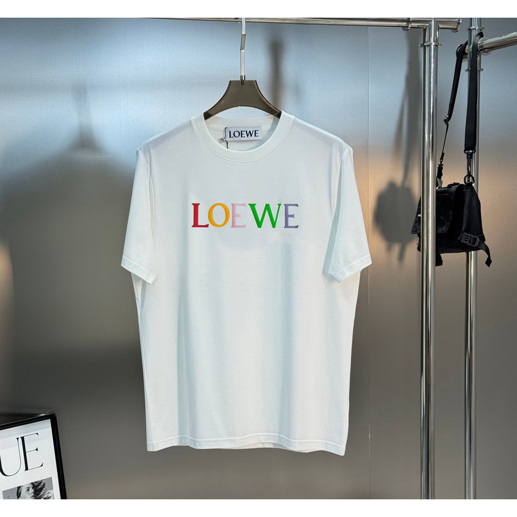 Loew & e2026 Star คลาสสิกรอบคอแขนสั้นเสื้อยืดผู้ชายผู้หญิงสไตล์ Bottoming เสื้อกีฬา 2026 ต้นฤดูใบไม้