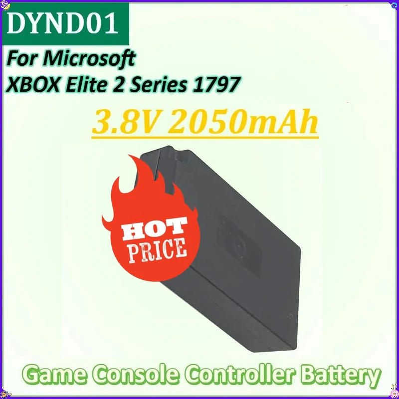 สําหรับ Microsoft XBOX Elite 2 Series 1797 เกมคอนโซลควบคุมแบตเตอรี่ใหม่ DYND01 แบตเตอรี่คุณภาพสูง 3.
