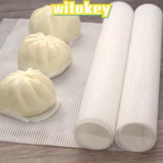 WITAKEY แผ่นตาข่ายซิลิโคน ไม่ติดผิว ใช้ซ้ําได้ สําหรับอบอาหา…