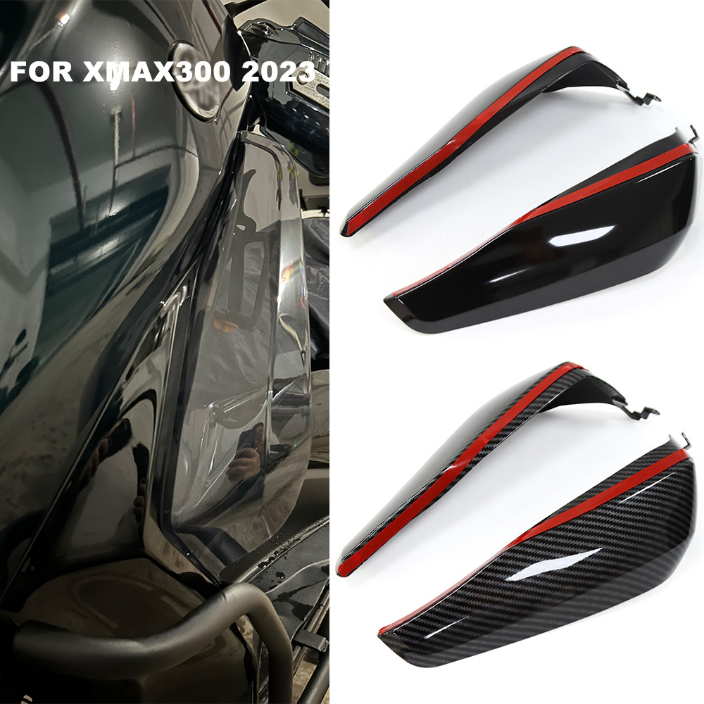 Dอะไหล่แต่งมอเตอร์ไซค์ บังขาหน้า ป้องกันขา สำหรับ YAMAHA XMAX300 XMAX 250 300 ปี 2023 2024 2025