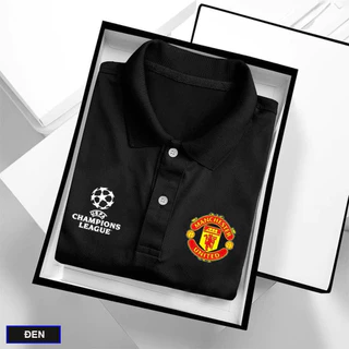 2026 เสื้อโปโลแขนสั้นผ้าฝ้าย 100% สำหรับผู้ชาย ลายสโมสรแมนเชสเตอร์ยูไนเต็ด พร้อมส่ง สวมใส่สบาย เหมาะสำหรับฤดูร้อน