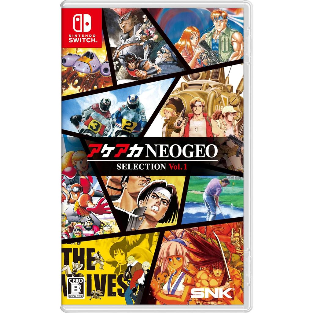 แผ่นเกม Nintendo Switch 🎮 ACA NEOGEO Selection Vol.1  | แท้มือ1 🆕 | Zone2 ญี่ปุ่น 🇯🇵 (เปลี่ยนภาษา En