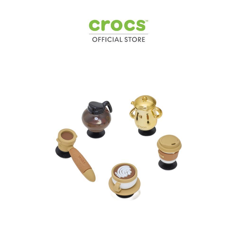 CROCS ตัวติดรองเท้า JIBBITZ™ 3D COFFEE SET 5 PACK รุ่น 10017667 - Multicolor