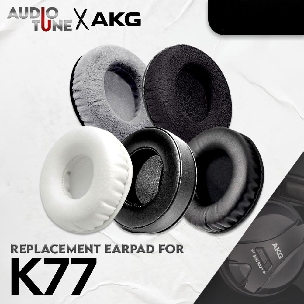 เบาะรองนั่ง Earcup AKG K77 K-77 K 77 แผ่นรองหูฟังโฟมแผ่นรองหูฟังโฟม