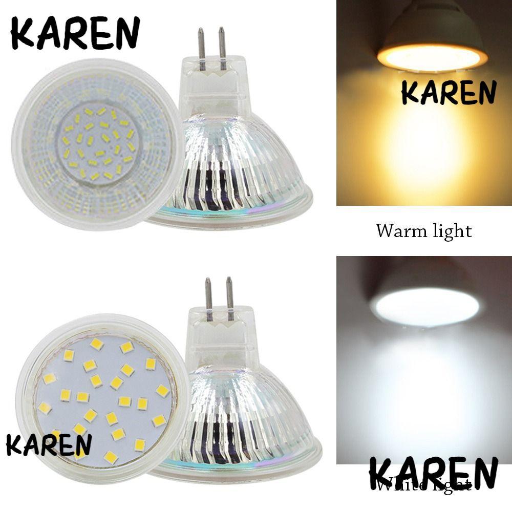 KARENGOODS หลอดไฟ LED 220V/12V Bi-Pin Base Mini Spotlight โคมไฟ