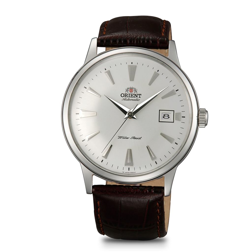 Orient Bambino Automatic Watch, Men's, White, Silver, SAC00005W0, with Japanese Manufacturer's Warra
