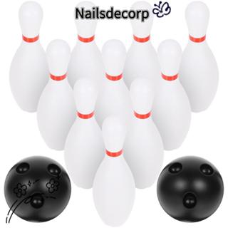 ชุดเล่นโบว์ลิ่งพลาสติก สีสันสวยงาม เหมาะสำหรับเล่นภายในบ้านแ…