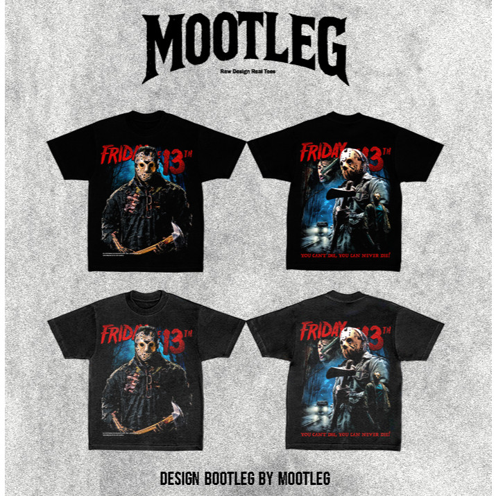 Mootleg | Jason Friday 13th | Semi-Oversized | 100% Cotton