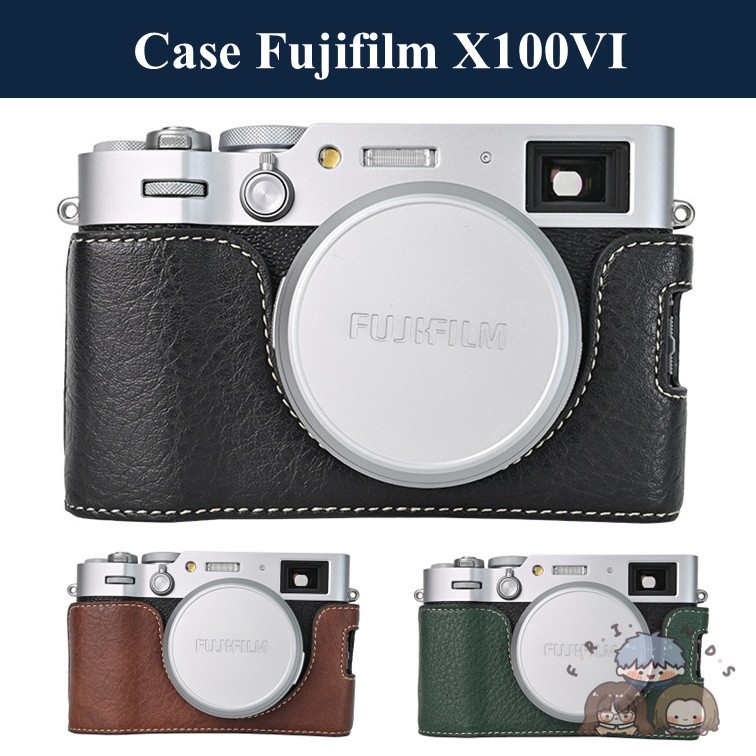 Case สำหรับ Fujifilm X100VI / เคส Fujifilm X100VI / เคส Fuji X100VI CASE / เคส Fuji X100VI Half case
