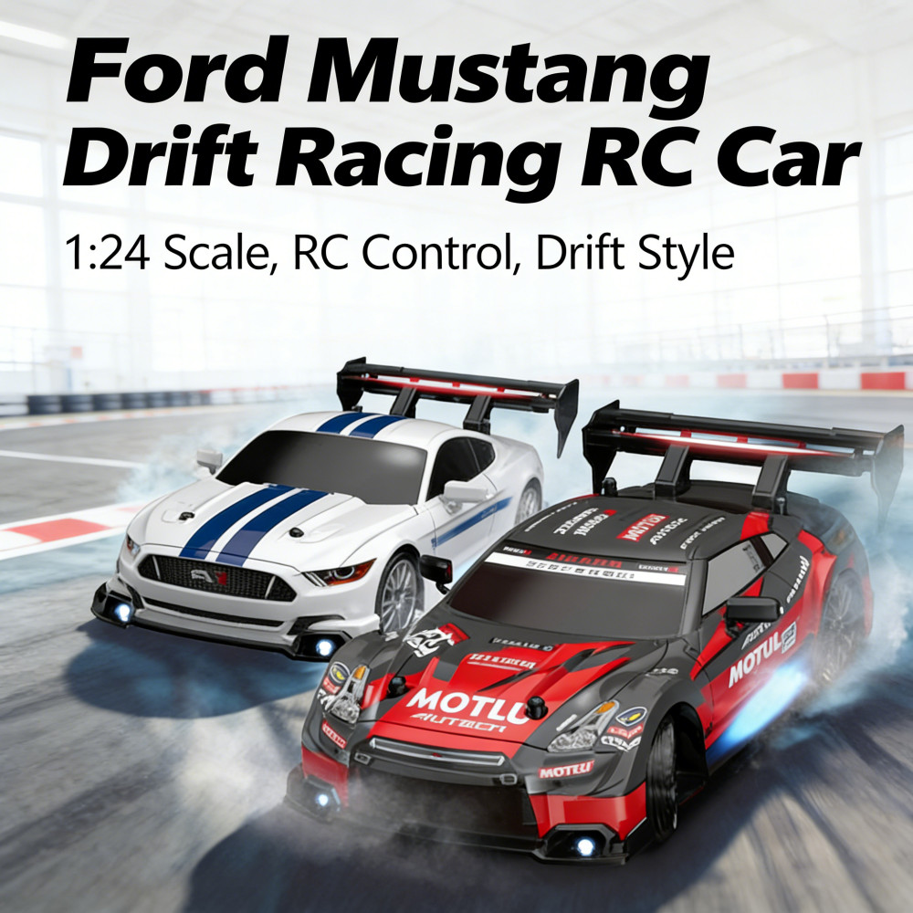 รถเล่นGTR AE86 รถรุ่นFord Mustang รถบังคับระยะไกล Drift Racing กีฬาสไตล์รีโมทคอนโทรล