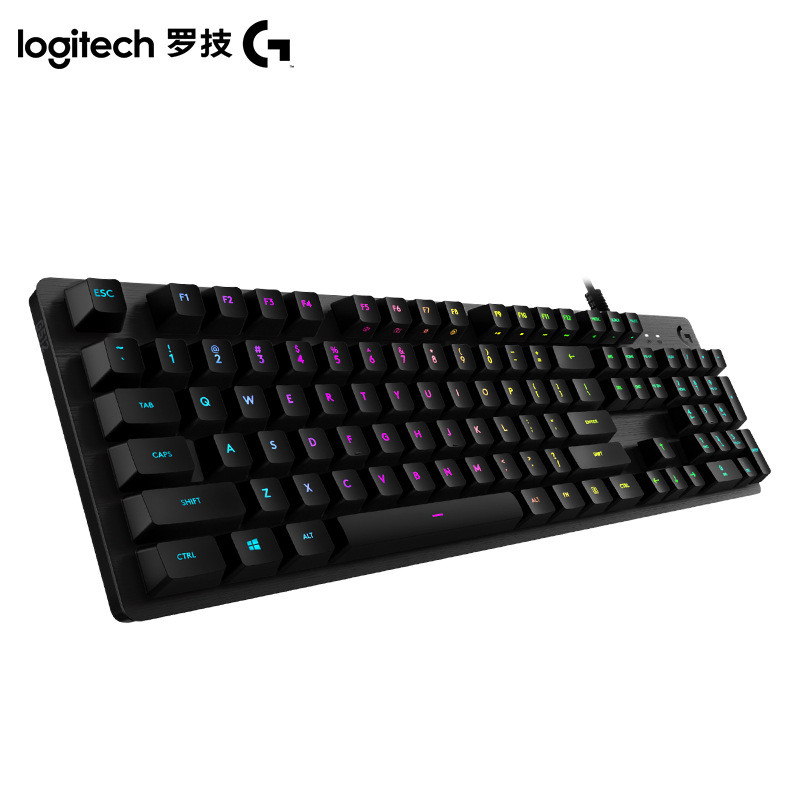 Logitech (G) G512 RGB Full Size Mechanical Red Axis/Green Axis/Brown Axis Gaming Keyboard