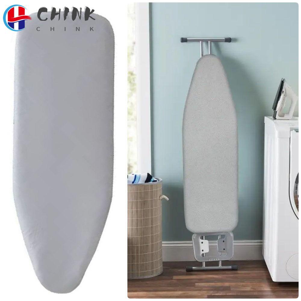 CHINK 1 ชิ้นที่รองรีด,ขอบยืดหยุ่น Universal เหล็กความร้อนโล่,ผ้าคราบทนผ้าฝ้ายหนา Padding ฝาครอบรีดผ้าสําหรับโต๊ะรีดผ้า