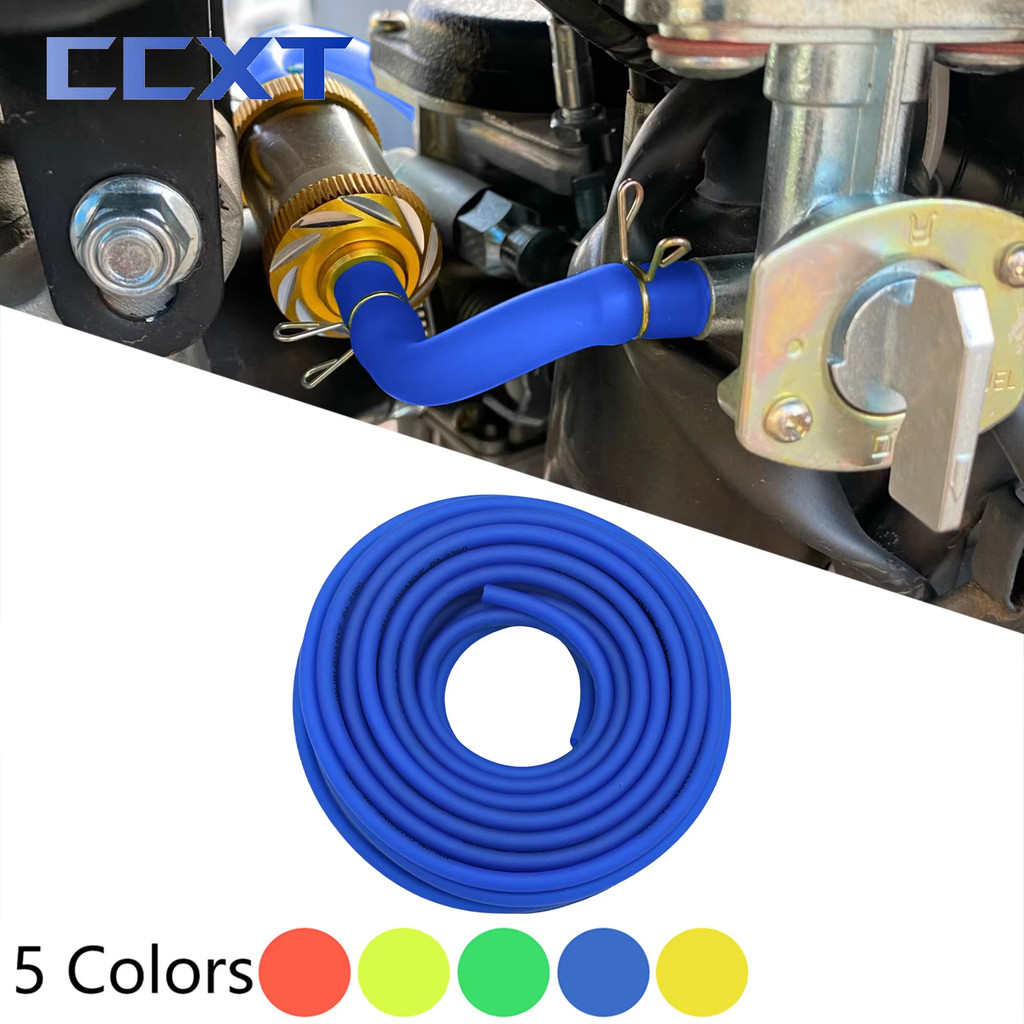 CC สายยางร้อยน้ำมันเชื้อเพลิงสำหรับรถมอเตอร์ไซค์ ATV สกู๊ตเตอร์ 3M 5M 10M สำหรับ KTM Honda Kawasaki 