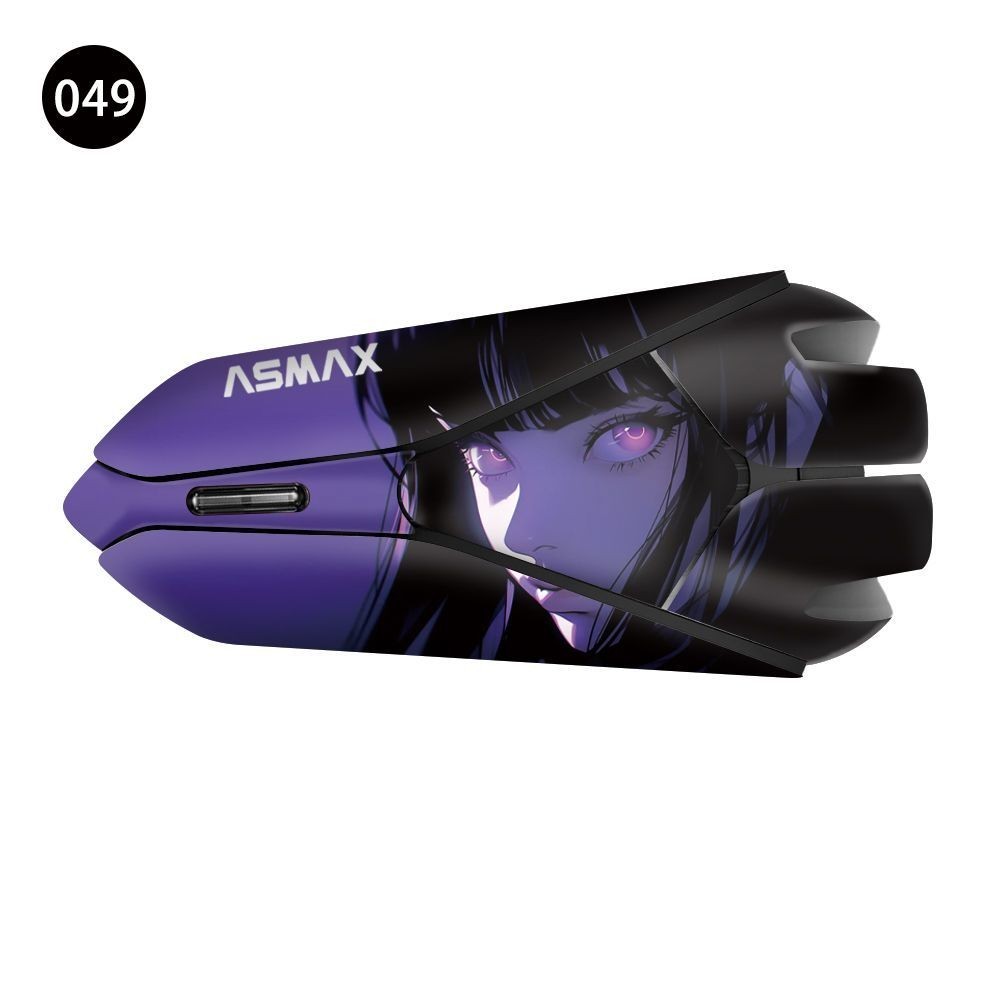 สติกเกอร์ตกแต่งหูฟัง ASMAX Z1 จาก Latte Decals Shell พร้อมฟิล์มป้องกัน แบบไม่มีกาว