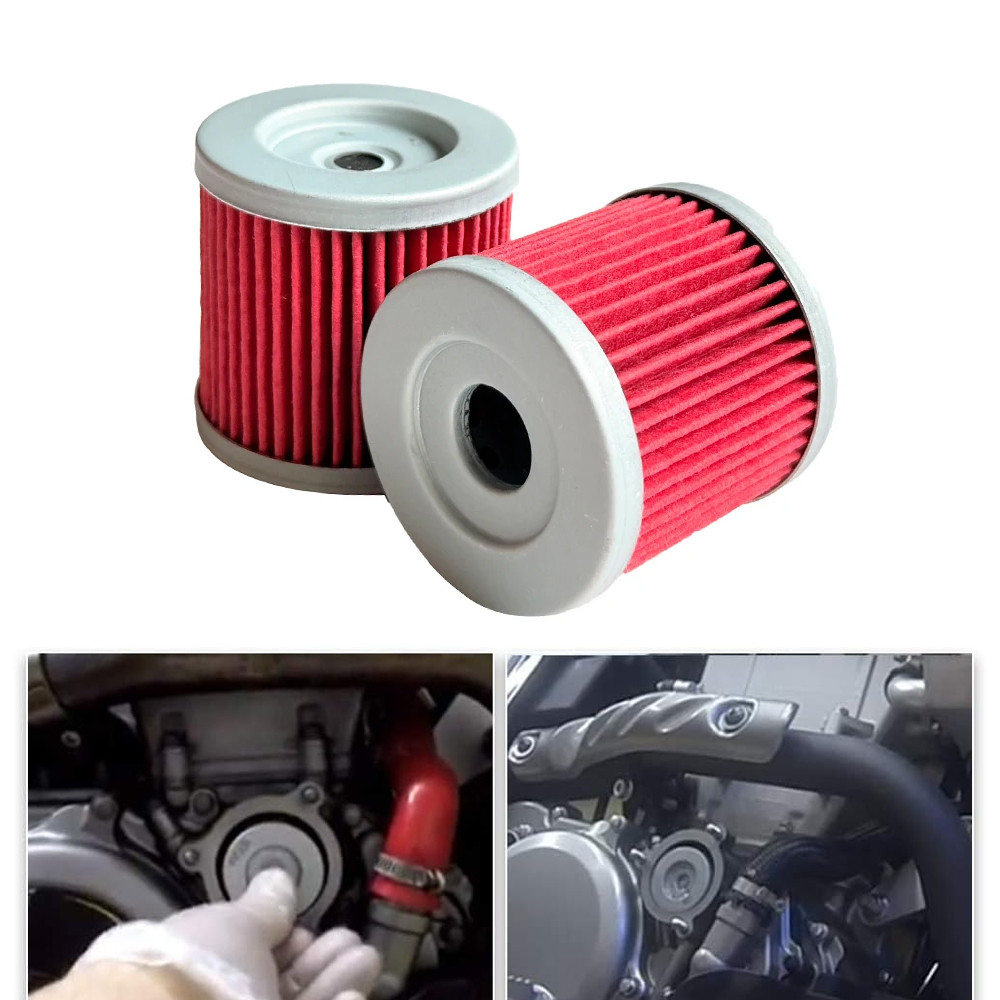 กรองน้ํามันเครื่อง เหมาะสําหรับ Suzuki DRZ400E, DRZ400S, DRZ400SM (รุ่น 200-2013) สามารถเปลี่ยน HF13