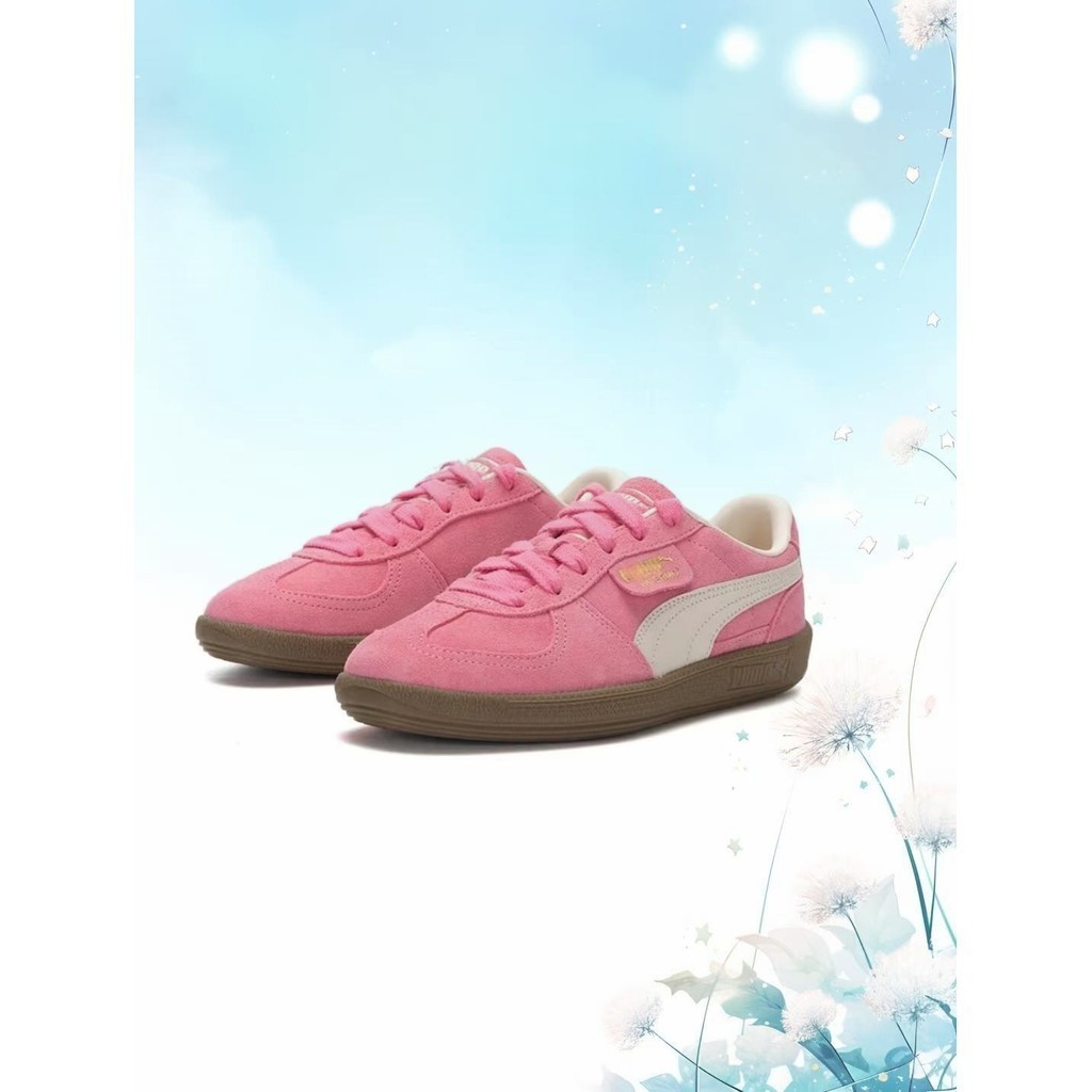 🔥พรีออเดอร์🔥💯 PM shoes Plero ROSE PINK พูม่า รองเท้าผู้ชายและผู้หญิงแท้ shoes new