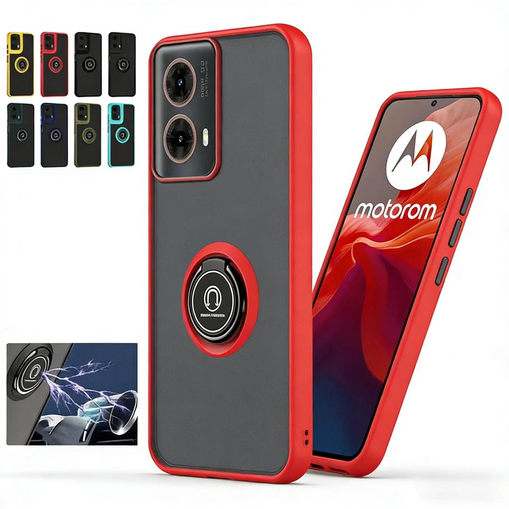 เกราะ Matte เคสโทรศัพท์เหมาะสําหรับ Motorola Moto G35 G55 G54 G84 G14 G72 G85 G75 G15 G05 G34 G24 S5