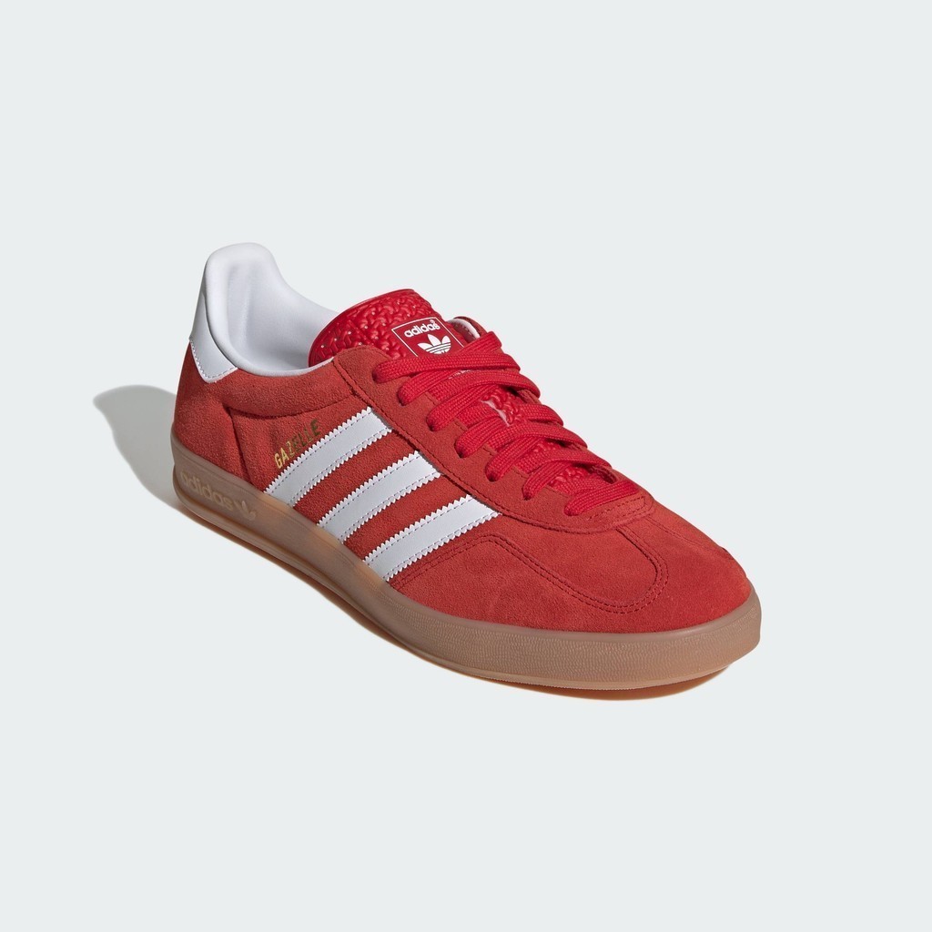 Real100%adidas Lifestyle Gazelle Indoor Shoes Unisex Red JI2063Free Shipping