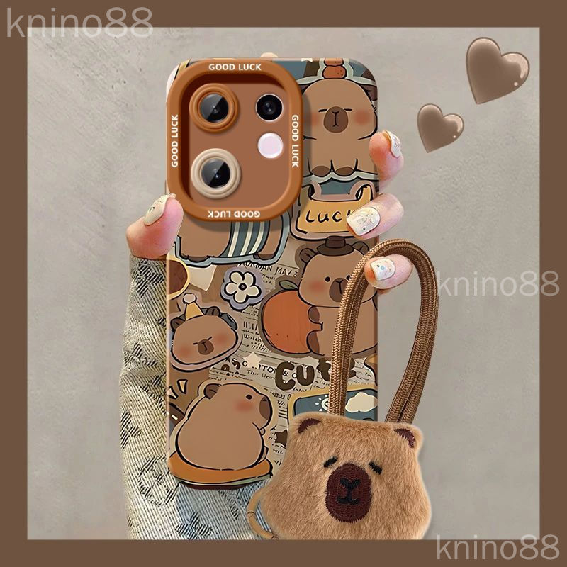 น่ารัก Capybara POCO X8 Pro Maxเคสโทรศัพท์Xiaomi poco x8pro Maxป้องกันกรณีเลนส์รวมทุกอย่าง 19/18 Sho