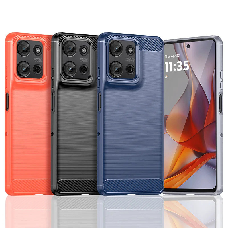 ยืดหยุ่น TPU สําหรับ Motorola Moto G75 5G G35 G55 G85 G05 G15 ฝาครอบป้องกันกันกระแทก Fundas Coque Sh