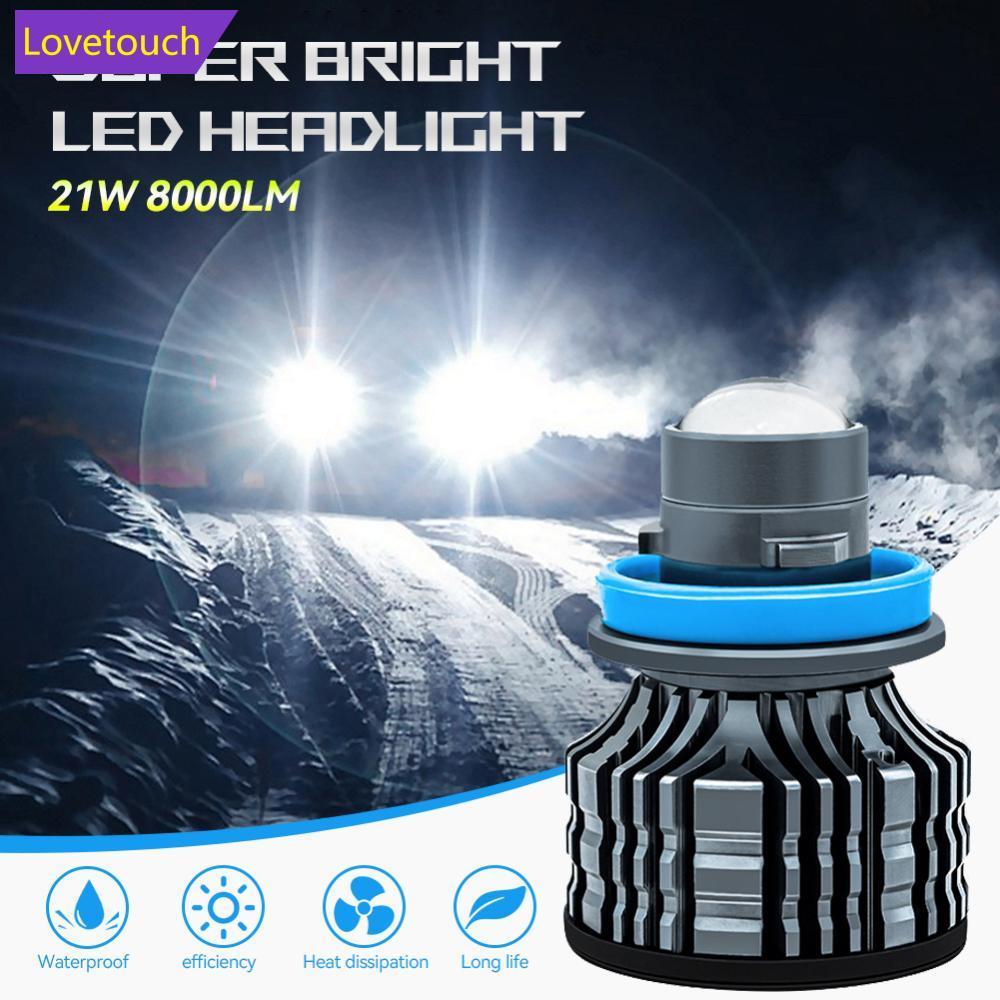 LOVETOUCH 1 PC รถ H7 H11 H8 H9 9005 HB3 9006 HB4 LED หมอกหลอดไฟ LED หมอกโคมไฟเลนส์ CSP 6000K สีขาว T