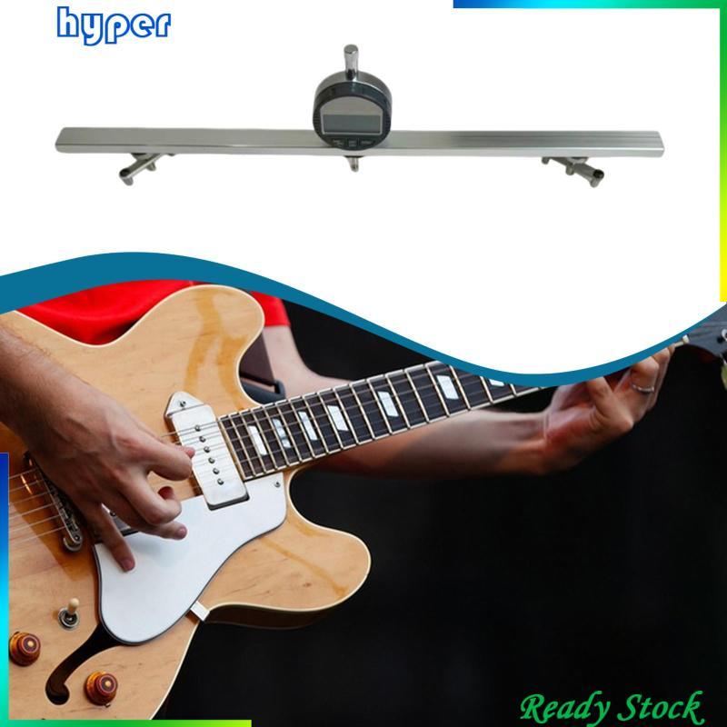 [Hyper] Rod Neck Gauge สะพานอลูมิเนียมขนาดกะทัดรัดและไม้บรรทัดวัดคอสําหรับการบํารุงรักษากีต้าร์โปร่ง