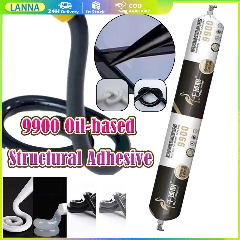 ร้านอยู่ที่ไทย 590ML กาวกกันน้ำ 9900 ความหนืดสูง กาวโครงสร้าง ศัตรู แตกร้าว รอยแตก กาวซิลิโคน