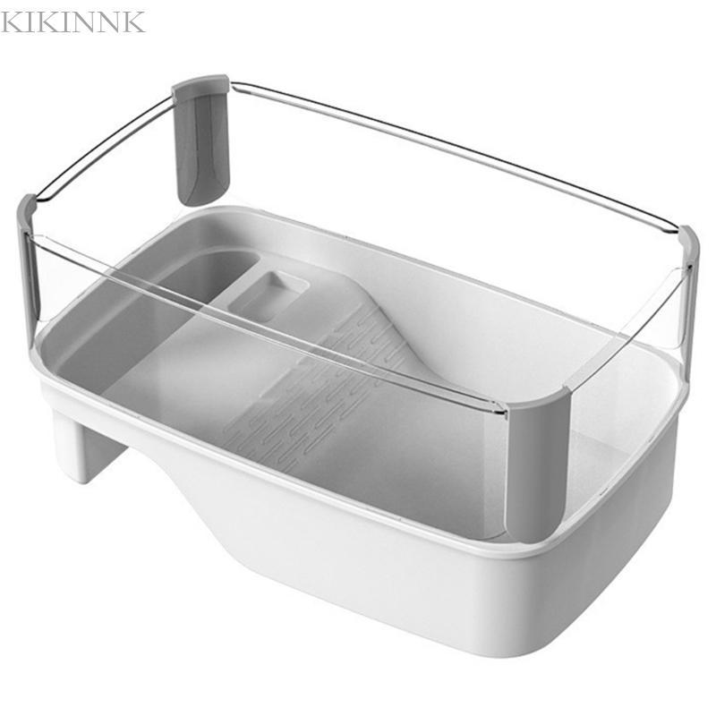 KIKIN สัตว์เลื้อยคลาน Terrapins Habitat พร้อม Basking แพลตฟอร์ม Escaping ถังอุปกรณ์เสริมเต่า Habitat